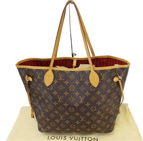 louis vuitton tote red inside|louis vuitton tote bag neverfull.